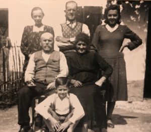 Carniel family, Caselle c 1950 